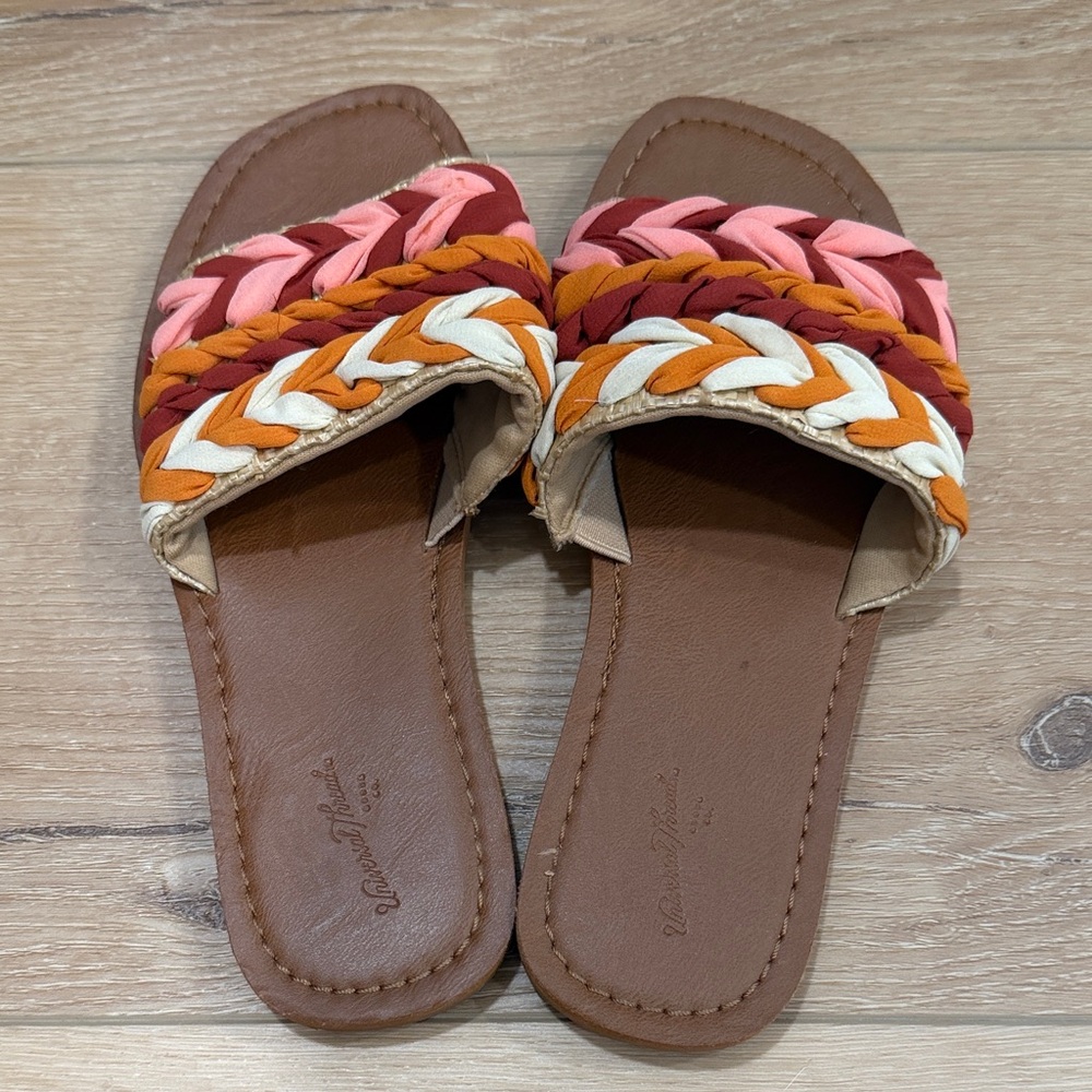 Universal Thread Braided Square Toe Sandals - Picture 3 of 4